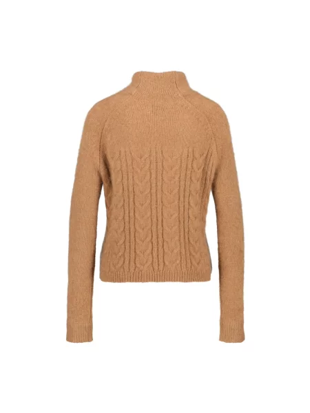 Sweter Lu Ren brązowy