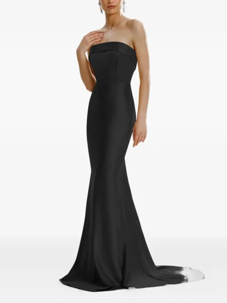 Rochie maxi Framboise de costum negru