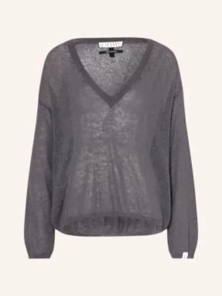 Sweter Z Alpaki grau