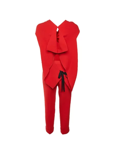Pantaloni Roland Mouret roșu