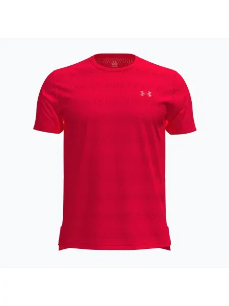 Tricou de alergare pentru bărbați Under Armour Velociti lumos lime/mod gray