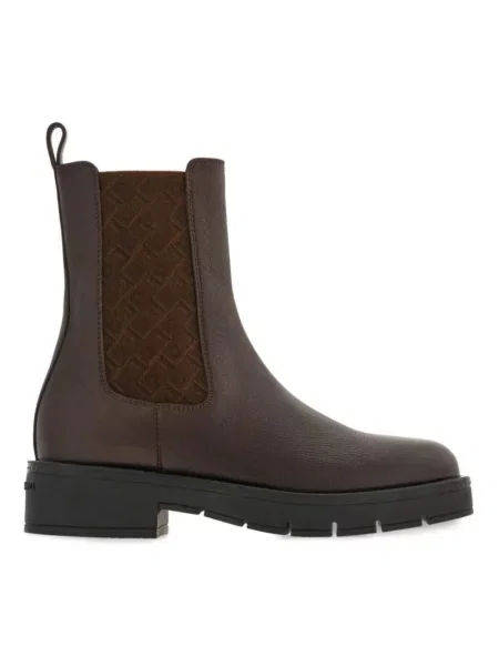 Sztyblety Ferragamo brązowe