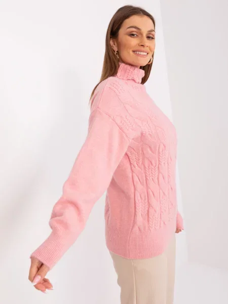 Pulover Fashionhunters roz