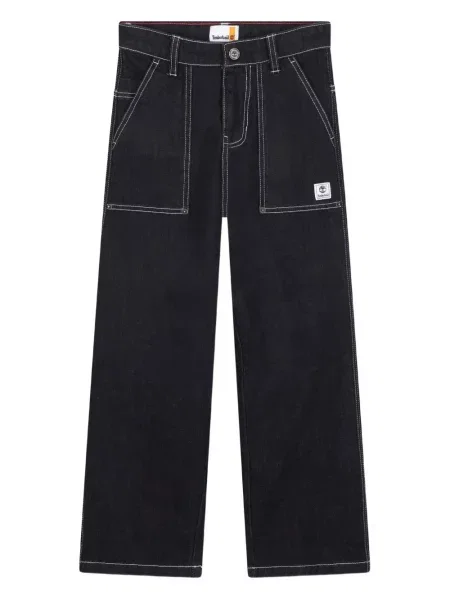 Jeansy dziecięce Timberland niebieskie