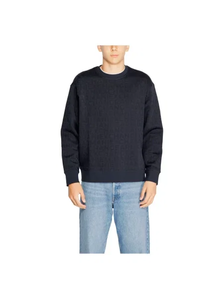 Bluza Armani Exchange niebieska