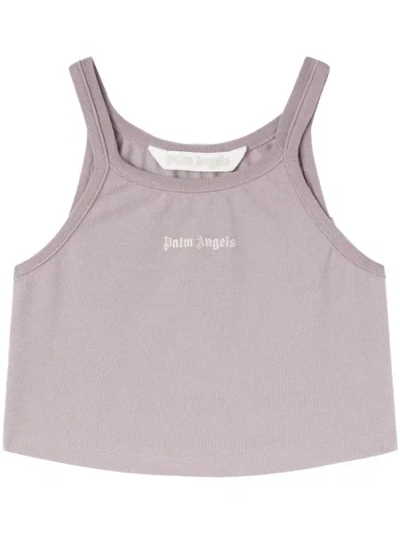 Cropp top Palm Angels cu imagine violet
