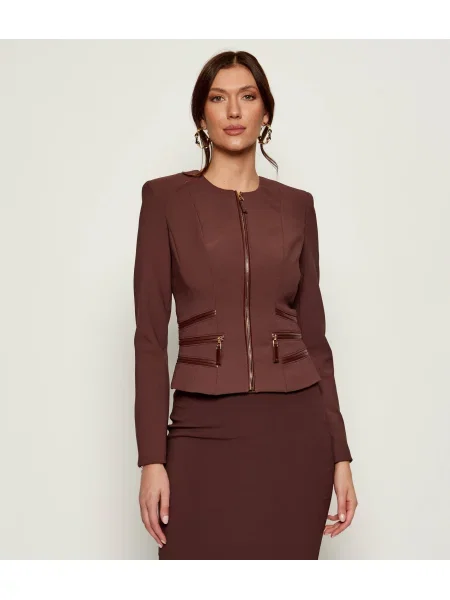 Elisabetta Franchi Jachetă maro