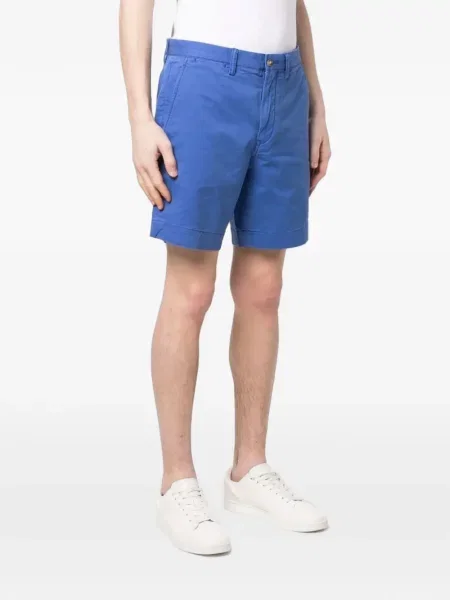 Λινό ριγέ polo Polo Ralph Lauren με κέντημα πράσινο