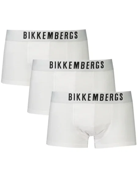 Hlačke Bikkembergs bela