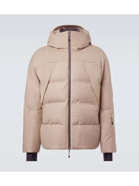 Вълнено пухено яке Sease бежово