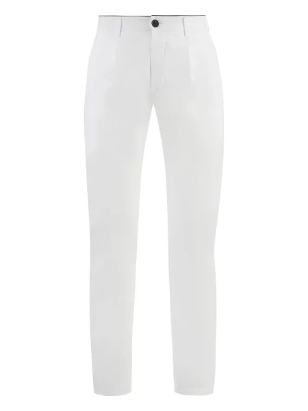 Pantaloni Department 5 plisate alb
