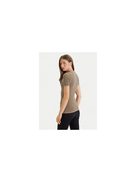 Guess Pulover Regular Fit zelena