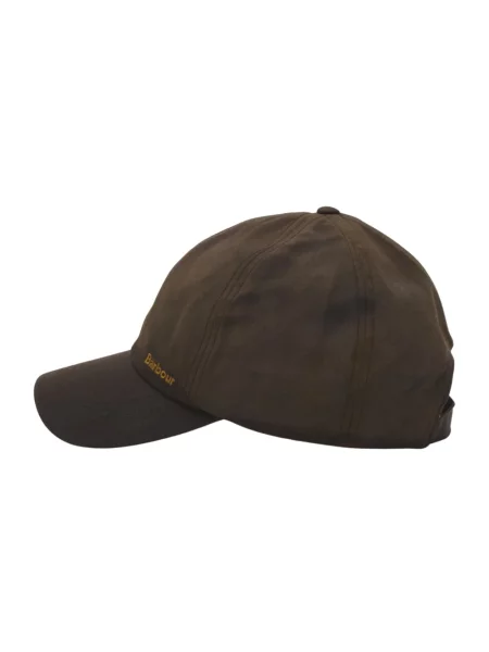 Czapka z daszkiem Barbour oliwkowa