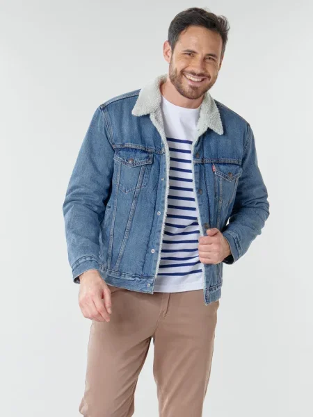 Džínsová bunda Levi's modrá
