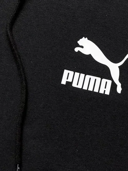 Hanorac cu glugă Puma negru