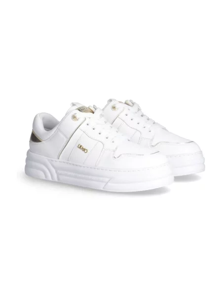Sneakersy Liu Jo skórzane białe