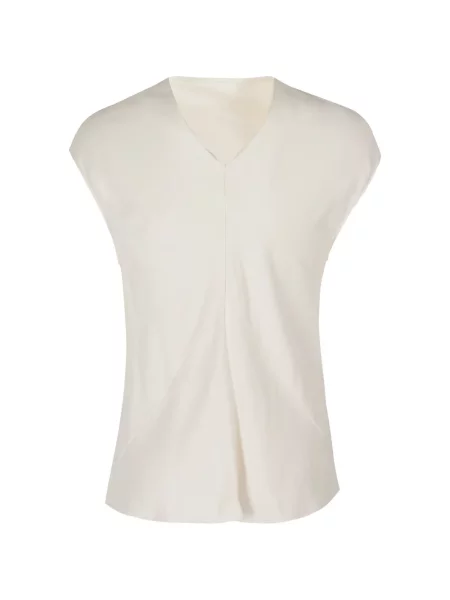 Top Alberta Ferretti cu decolteu în V drapat