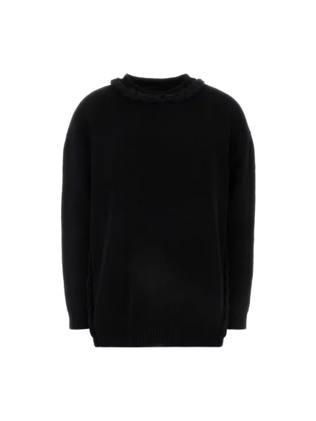 Sweter Valentino Garavani wełniany czarny