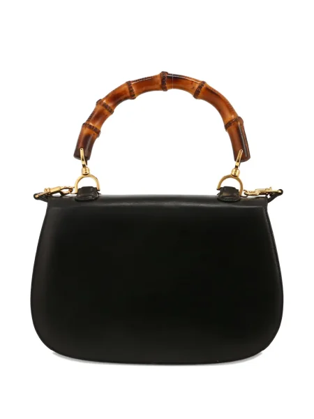 Bambusová kabelka Gucci Pre-owned černá