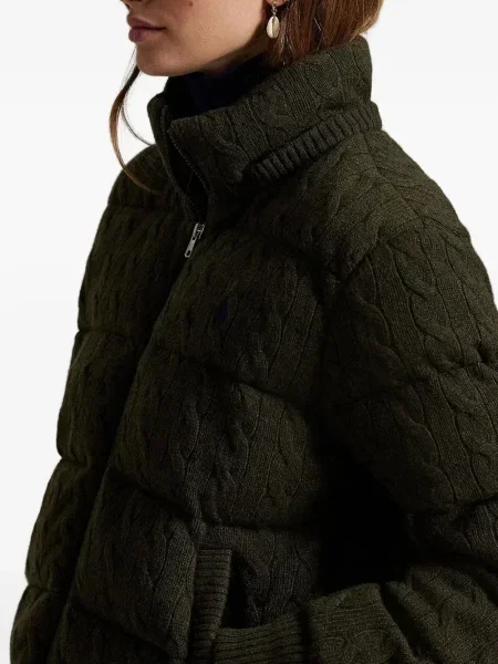 Флийс риза Polo Ralph Lauren с качулка с катарама синьо