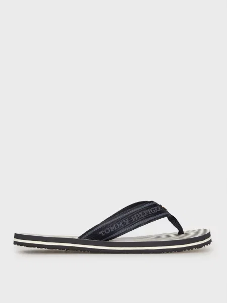 Смугасті в'єтнамки Tommy Hilfiger сині