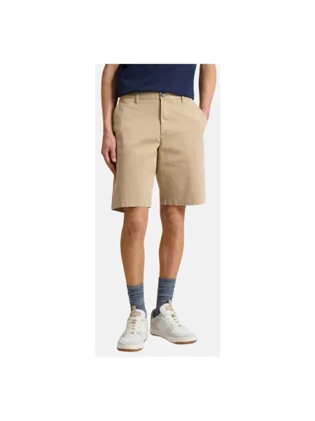 Bermudy Woolrich klasyczne beżowe