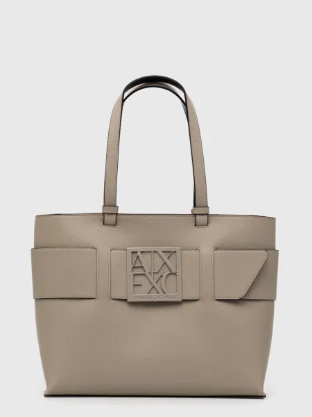 Geantă Armani Exchange bej