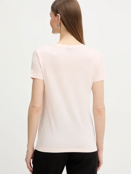 Tričko Armani Exchange růžové