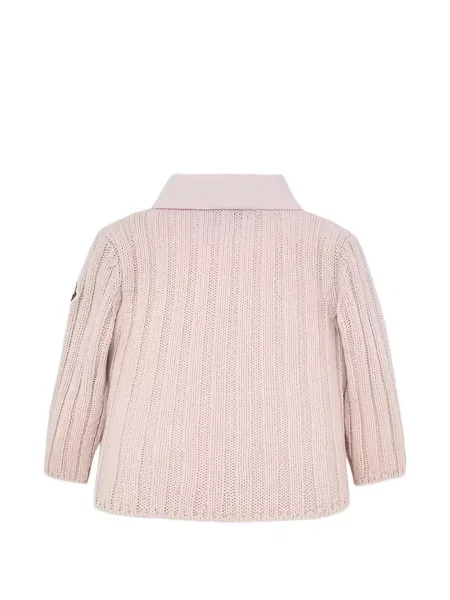 Kurtka dziecięca Moncler Enfant różowa