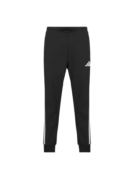 Prugaste hlače Adidas crna