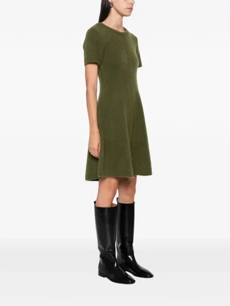 Scurt rochie mini Philo-sofie tricotate verde