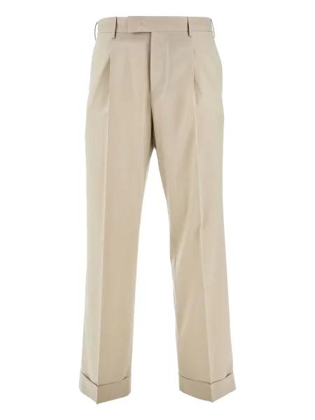 Pantaloni chino Pt Torino plisate