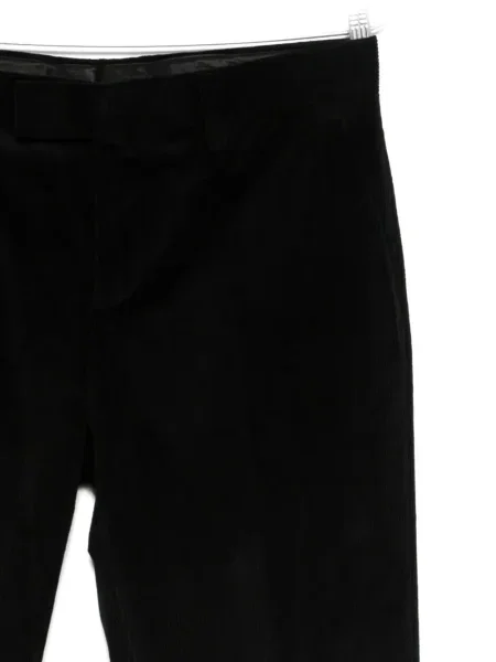 Pantaloni Lardini de catifea cord negru
