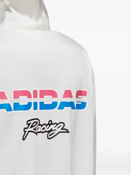 Cropp top Adidas cu dungi cu un umăr gol negru