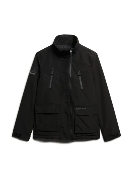 Superdry Prehodna jakna črna
