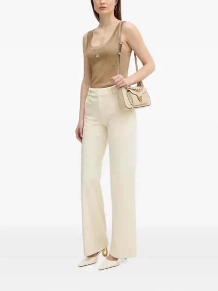 Top Luisa Spagnoli cu broderie tricotate