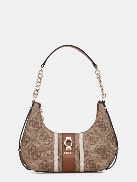 Чанта Guess ERENIA бежово кафяво