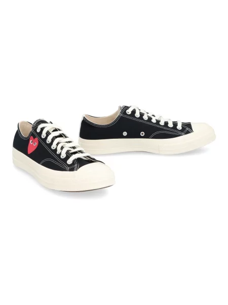 Sneakersy Comme Des Garcons Play czarne