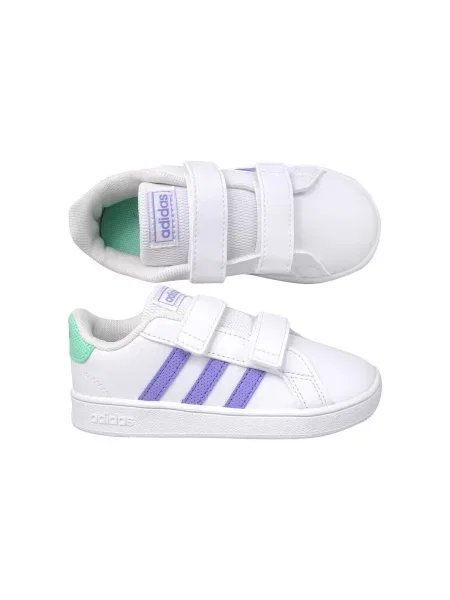 Pantofi copii Adidas alb