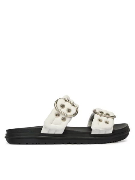 Papucs EMU Australia Bondi Buckle fehér