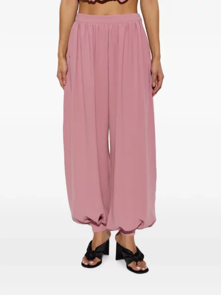Pantaloni Rotate Birger Christensen roz