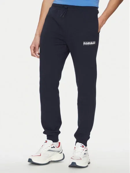 Napapijri Teplákové kalhoty M-Gori Tmavomodrá černé