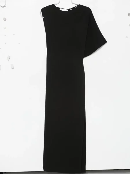 Rochie maxi Christopher Esber drapată negru