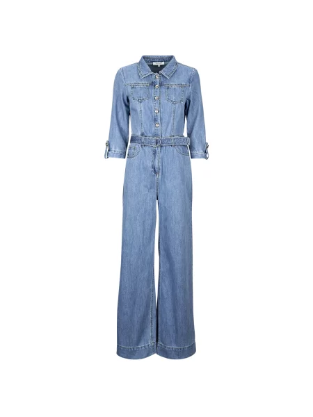Morgan Kezeslábas Wide Leg kék