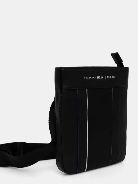 Tommy Hilfiger Geantă reporter FOUNDATION MINI negru