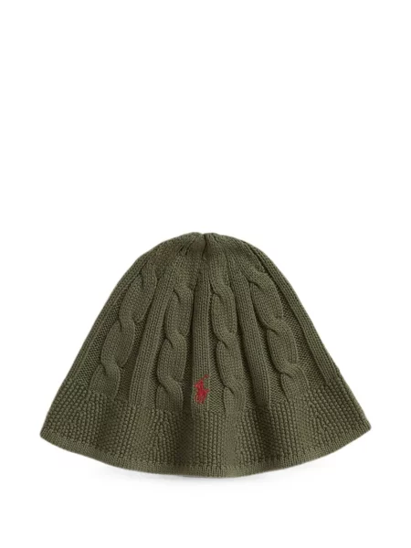 Czapka dziecięca Polo Ralph Lauren zielona