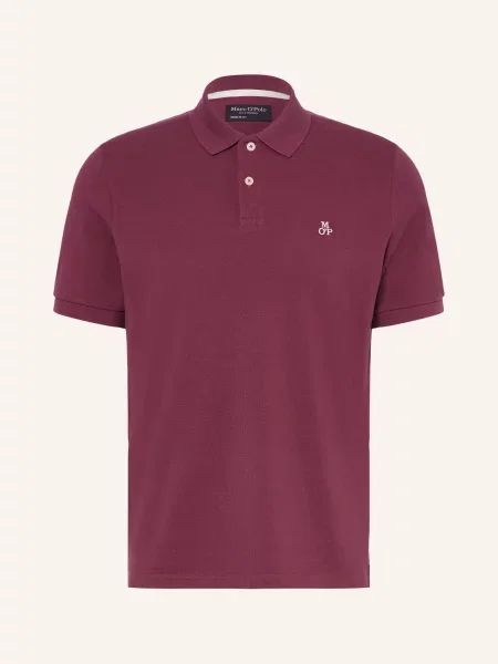 Marc O'polo Piqué Polokošile Regular Fit tmavě červená