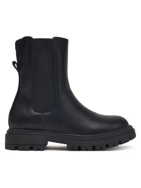 Calvin Klein Škornji Chelsea Boot D črna
