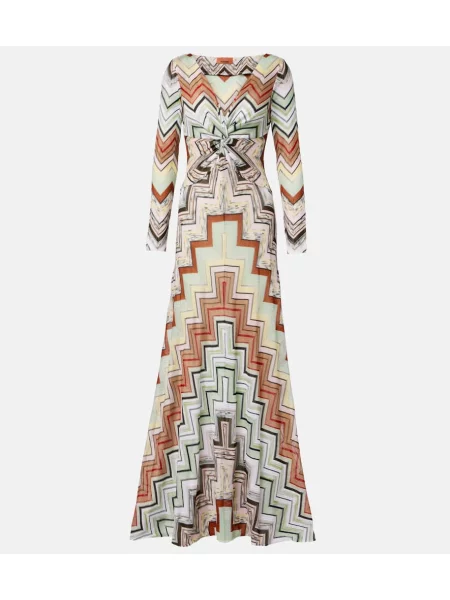 Maksi sukienka maxi Missoni garniturowa