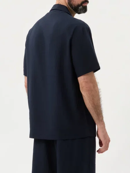 Рубашка Emporio Armani синяя